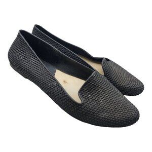 Easos Geal Shoes Women Size 37 Black Loafer Casual Career Walking